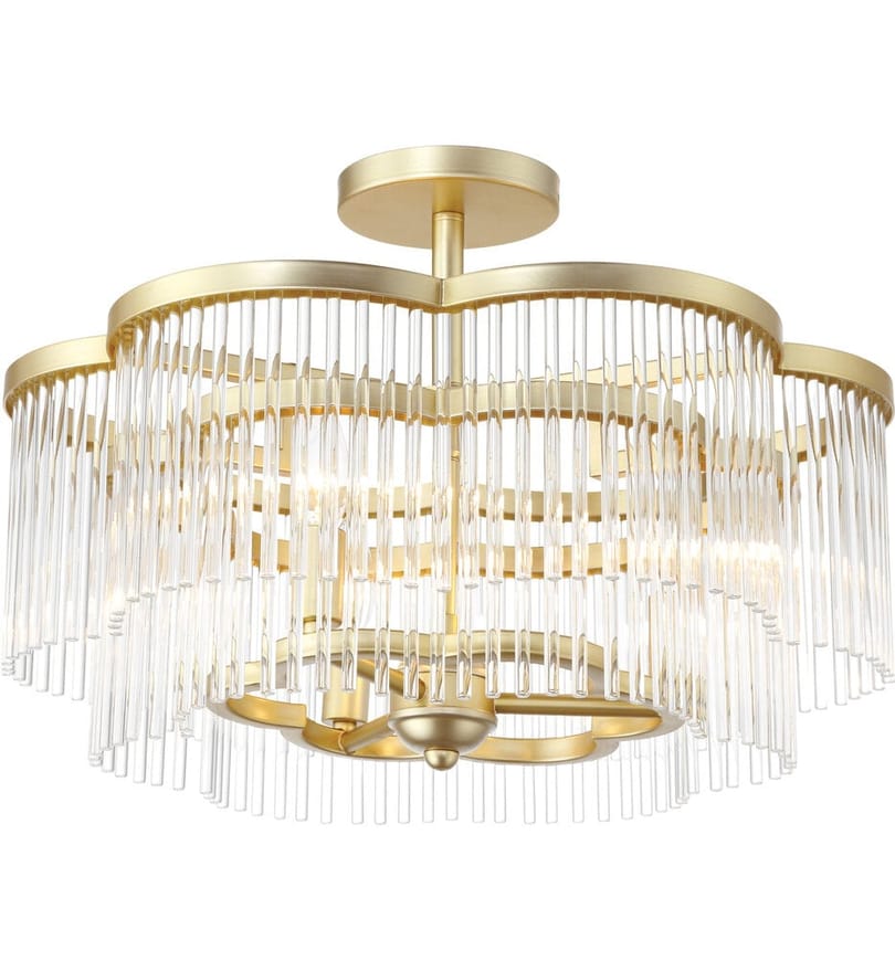 Minka-Lavery - 5454-856 - Azura 20" Semi-Flush Mount by Minka-Lavery