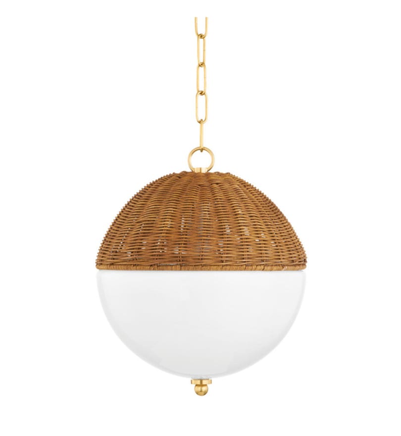 Mitzi - H603701S-AGB - Summer 12" Pendant by Mitzi
