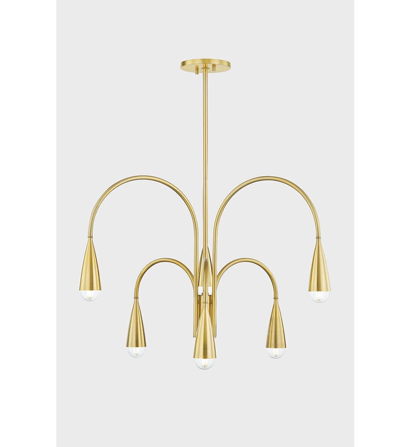 Mitzi - H811806-AGB - Jenica 28.25" Chandelier by Mitzi - Image 3