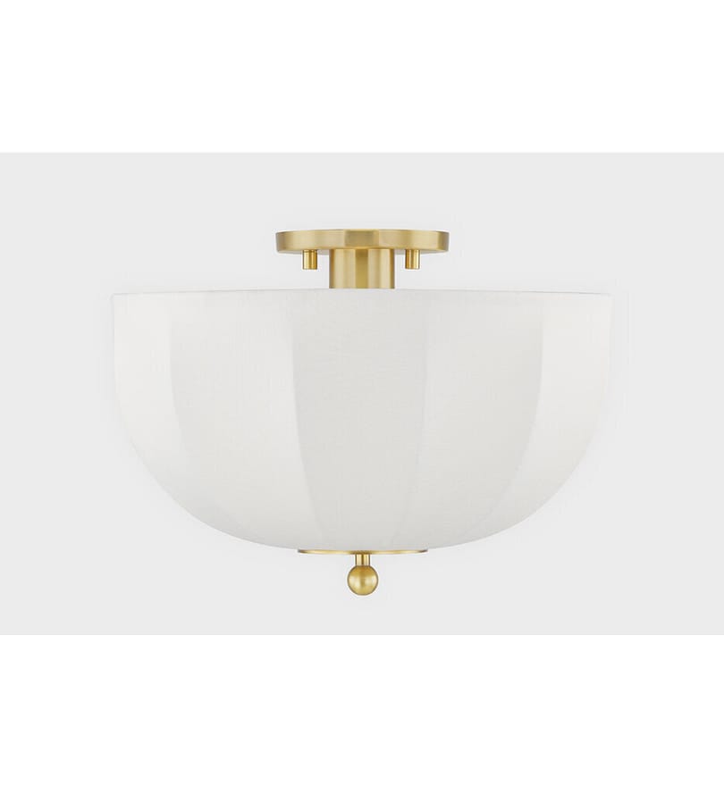 Mitzi - H816601-AGB - Meshelle 13.5" Flush Mount by Mitzi - Image 4