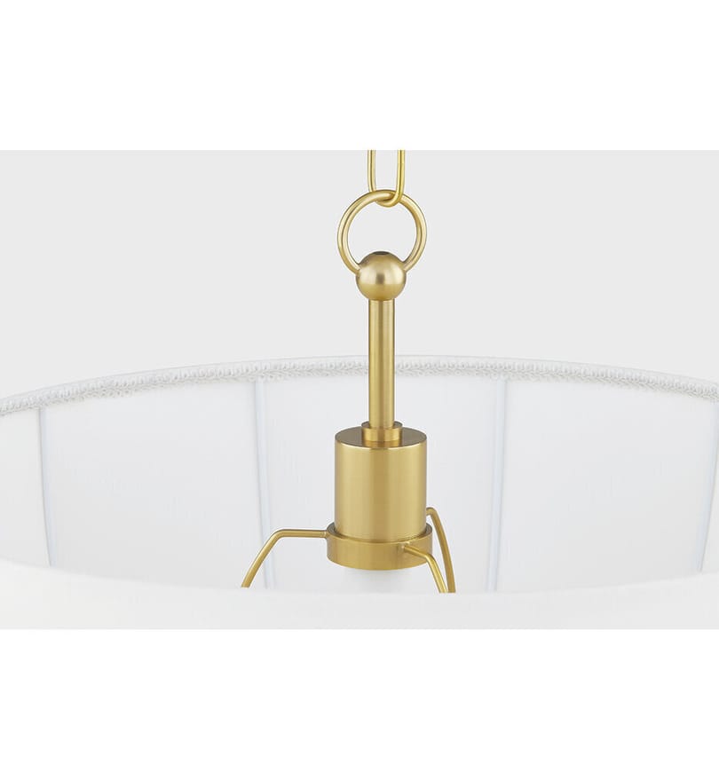 Mitzi - H816701-AGB - Meshelle 20.25" Pendant by Mitzi - Image 2
