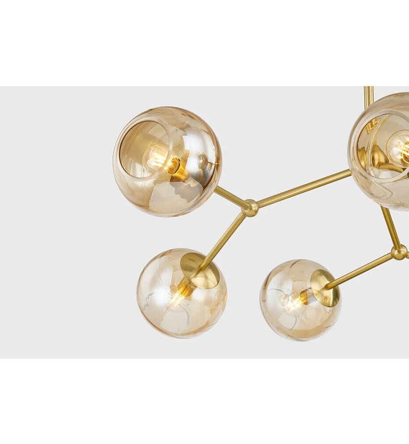 Mitzi - H861806-AGB - Trixie 34.75" Chandelier by Mitzi - Image 2