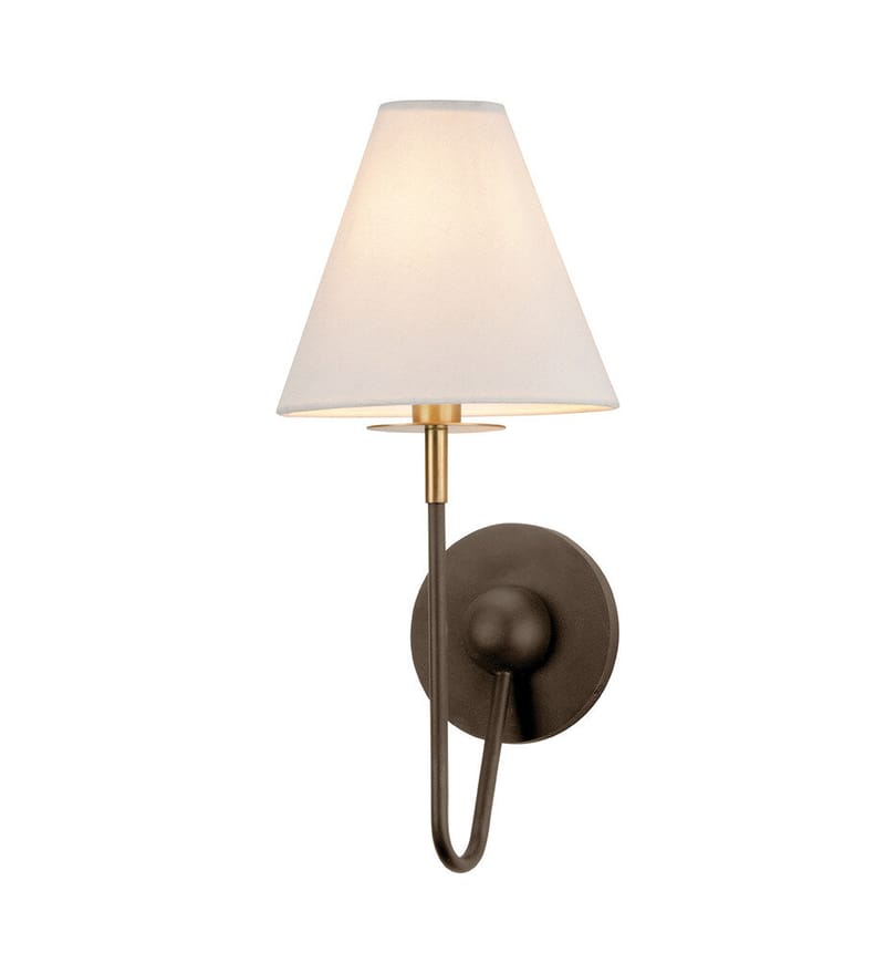 Mitzi - H984101-AGB/BRZ - Polly 15.5" Wall Sconce by Mitzi