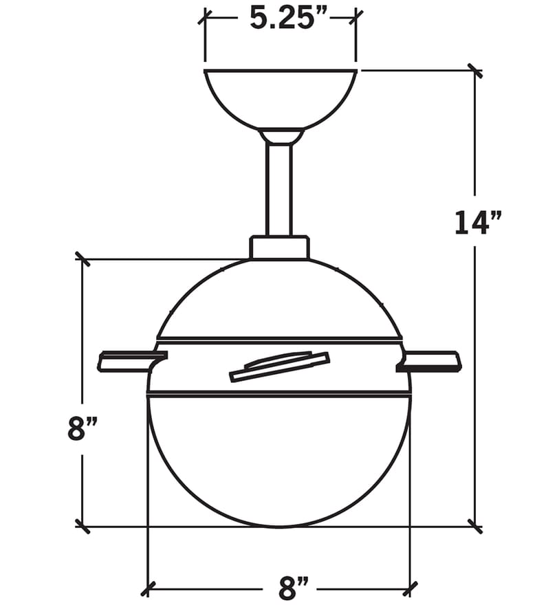 Modern Fan Company - Ball Ceiling Fan by Modern Fan Company - Image 3