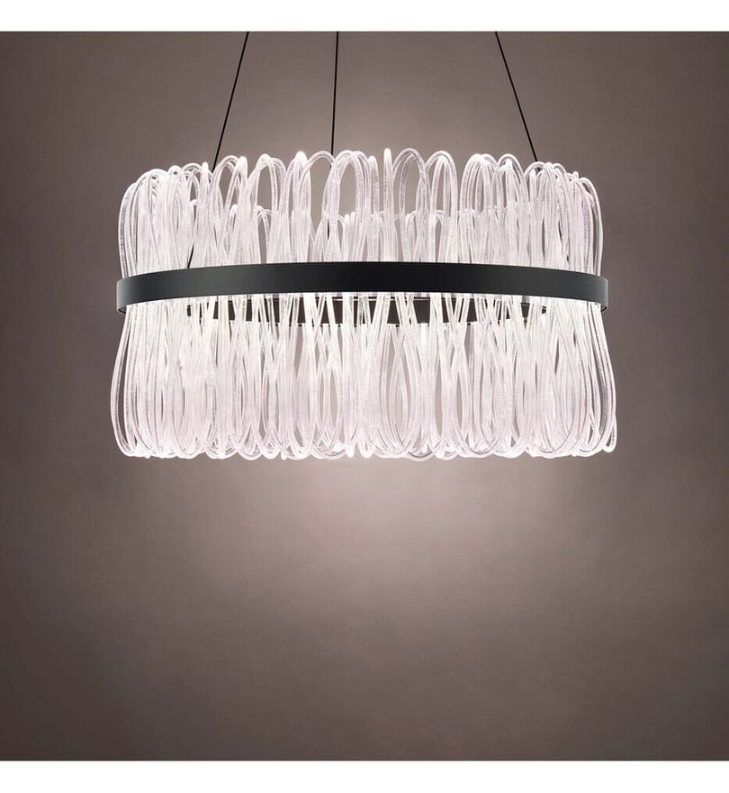 Modern Forms - PD-48226-BK - Charlize 26.13" Pendant by Modern Forms