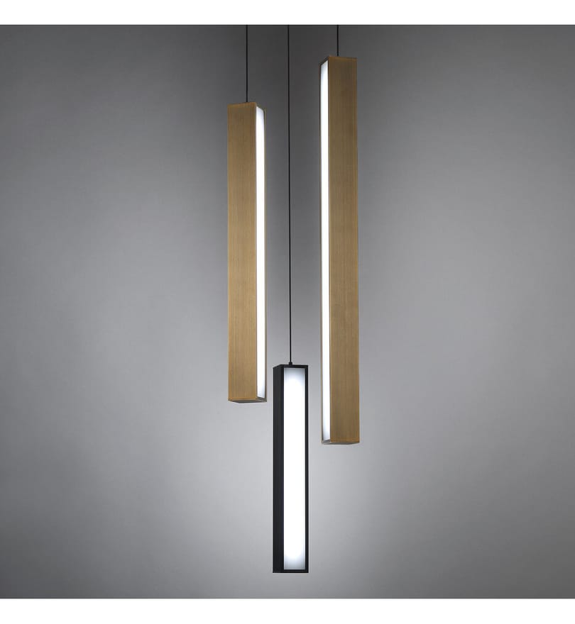 Modern Forms - PD-64803R-BK/AB-BK - Chaos 11.75" Pendant by Modern Forms - Image 5