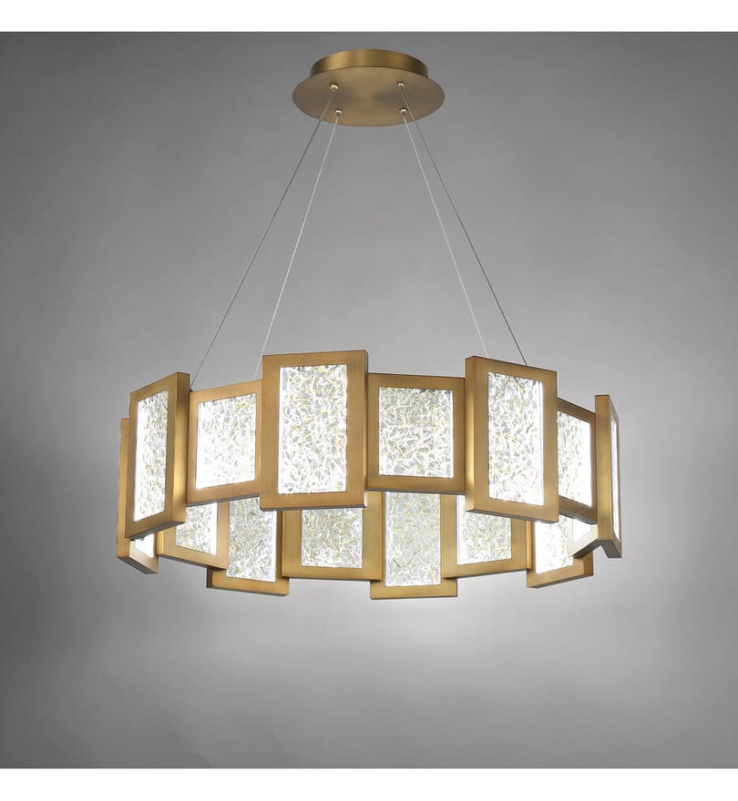 Modern Forms - PD-66028-AB - Fury 28.25" Chandelier by Modern Forms - Image 4