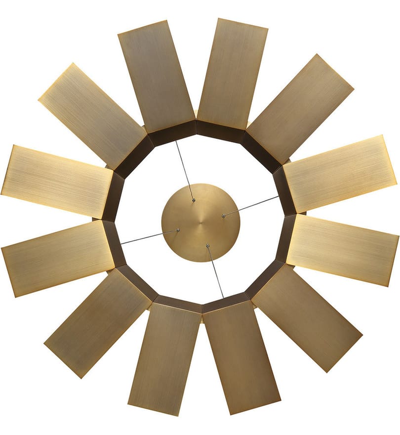 Modern Forms - PD-75934-AB - Chronos 34" Chandelier by Modern Forms - Image 3