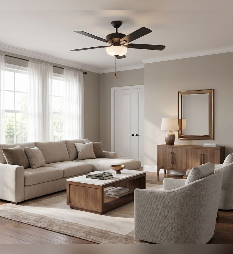 Generation Lighting - Linden DC 52" LED Ceiling Fan by Generation Lighting - Image 2