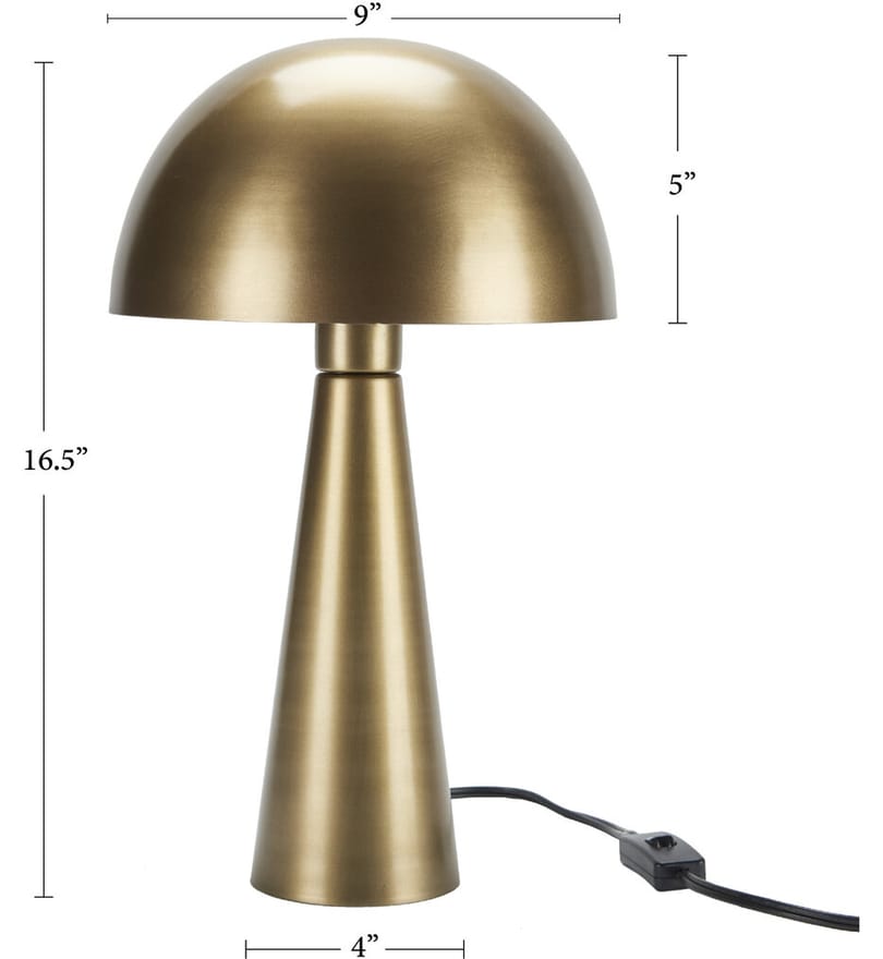 Nourison - Mushroom 17" Table Lamp by Nourison - Image 7
