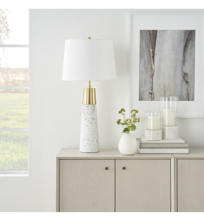 Nourison - 848783007324 - Speckled Terrazzo 29" Table Lamp by Nourison - Image 2