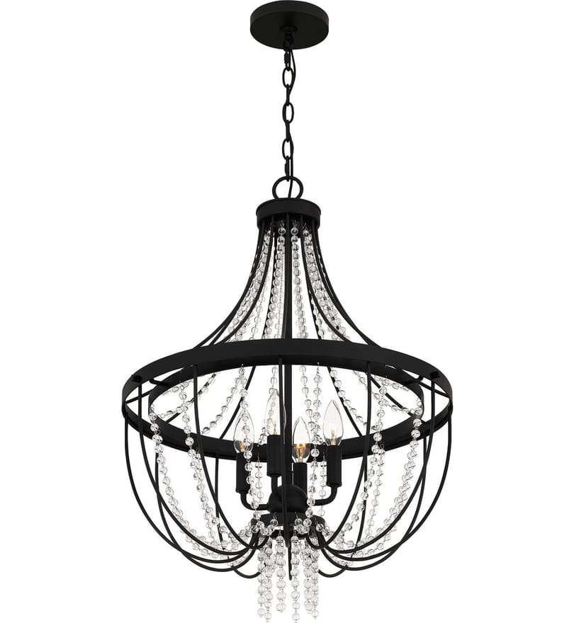 Quoizel - ADL2820MBK - Adelaide 20.25" Pendant by Quoizel - Image 3