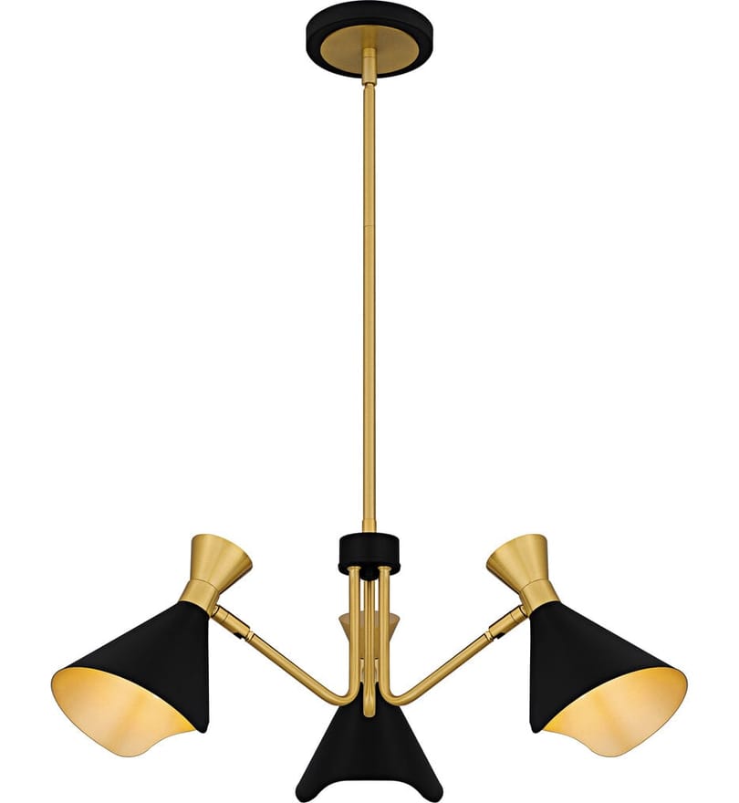 Quoizel - ADN5026MBK - Arden 26" Chandelier by Quoizel
