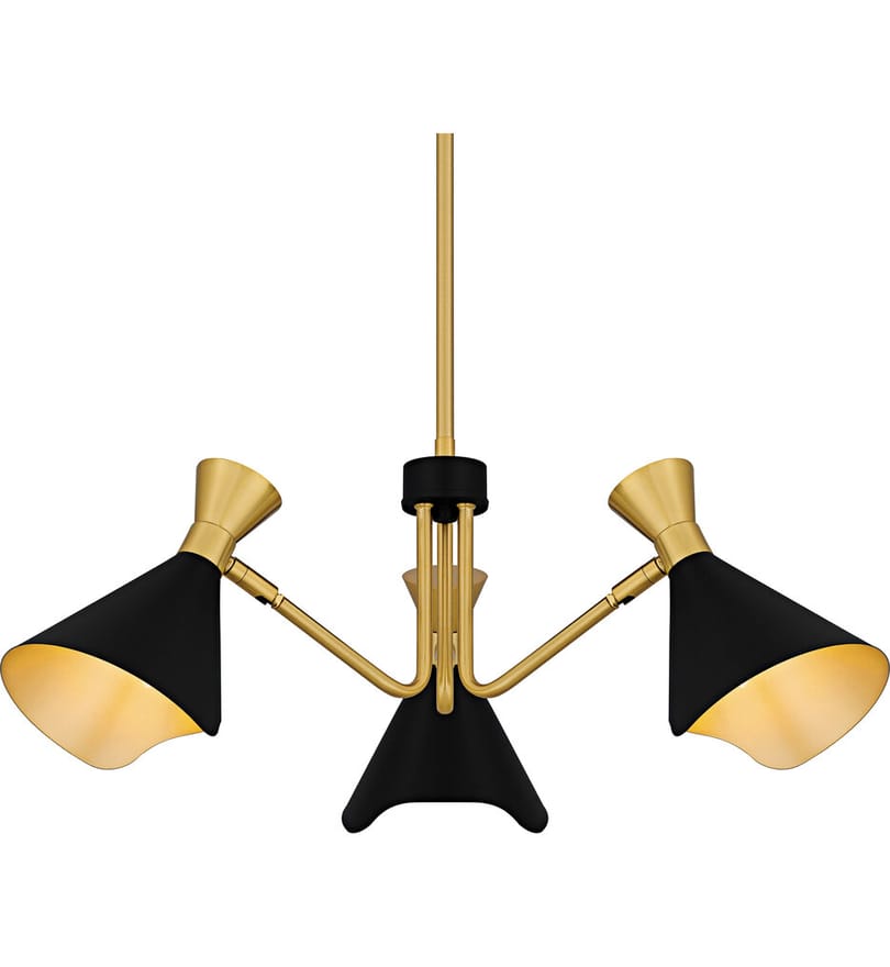 Quoizel - ADN5026MBK - Arden 26" Chandelier by Quoizel - Image 4