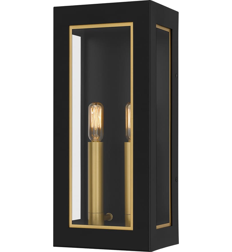 Quoizel - BBN8406MBK - Bourbon 15" Outdoor Wall Sconce by Quoizel