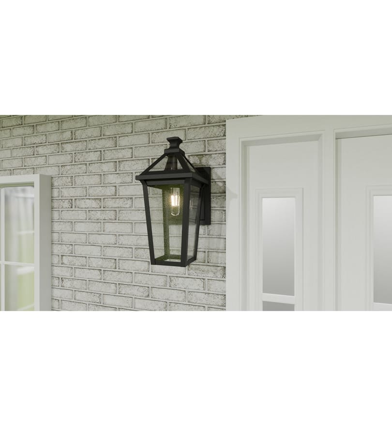 Quoizel - BLV8408MBK - Boulevard 17.5" Outdoor Wall Sconce by Quoizel - Image 2