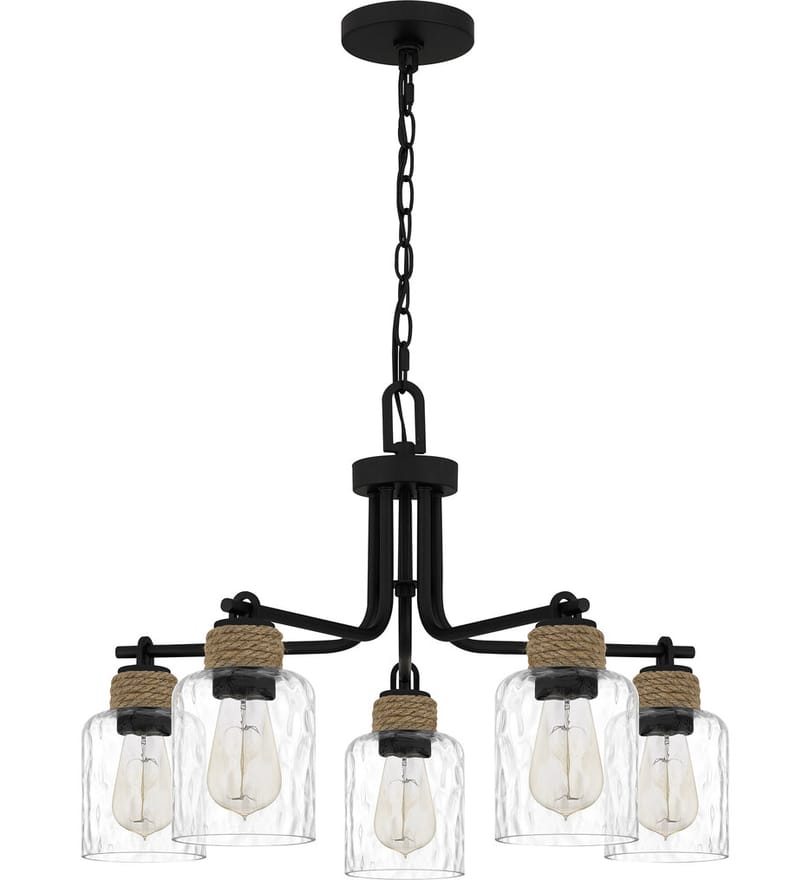 Quoizel - BTC5025MBK - Baltic 25.5" Chandelier by Quoizel - Image 3