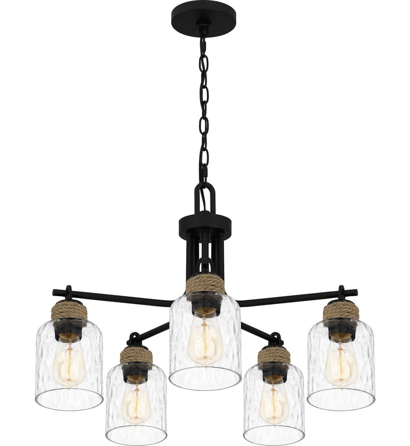 Quoizel - BTC5025MBK - Baltic 25.5" Chandelier by Quoizel - Image 7