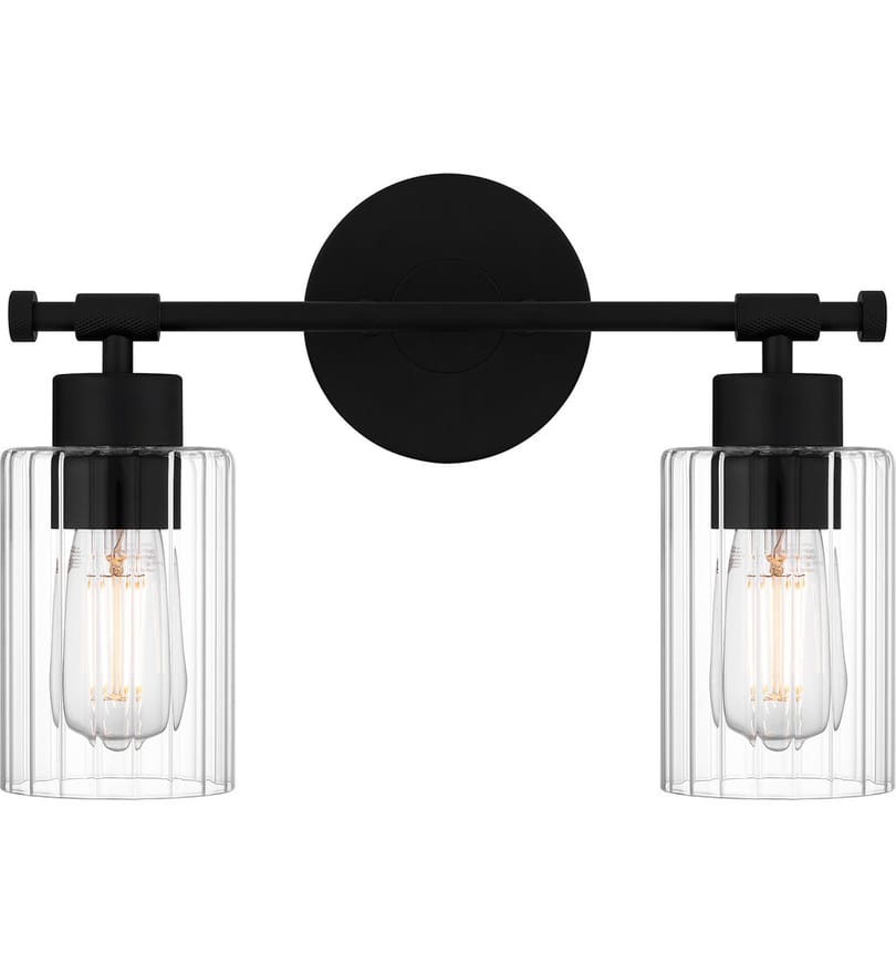 Quoizel - CAP8615MBK - Caputo 15" Bath Vanity Light by Quoizel