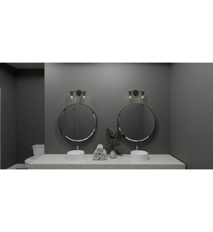Quoizel - CAP8615MBK - Caputo 15" Bath Vanity Light by Quoizel - Image 3