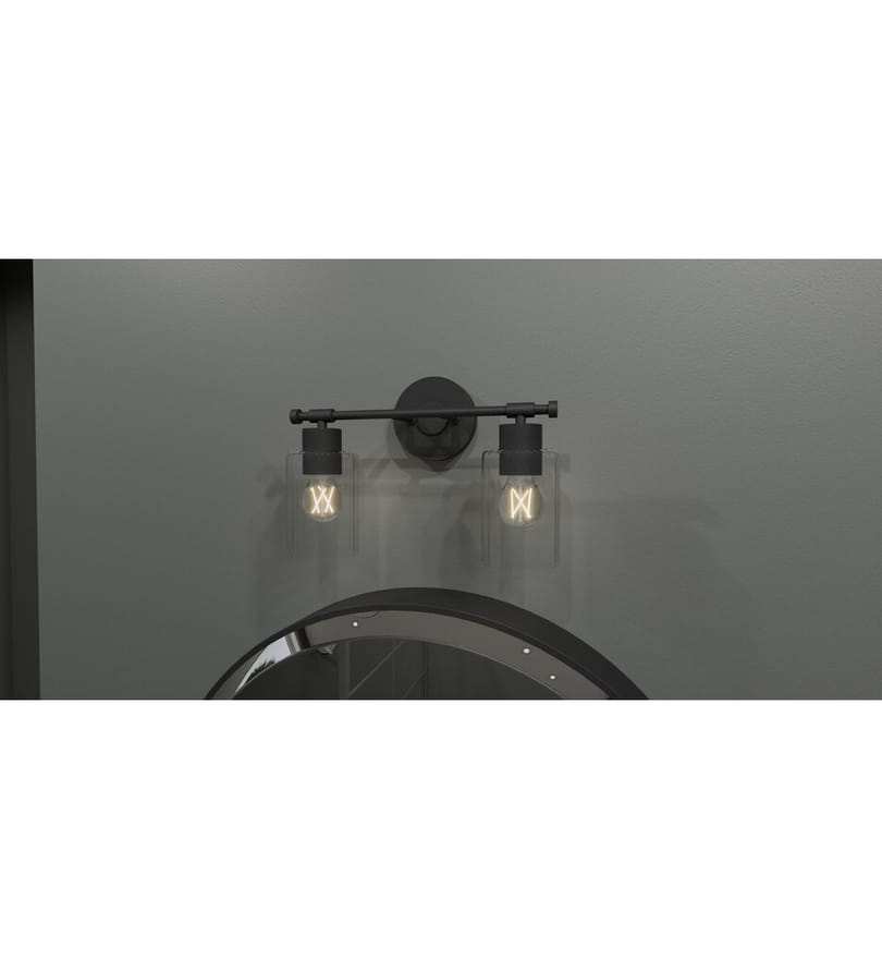 Quoizel - CAP8615MBK - Caputo 15" Bath Vanity Light by Quoizel - Image 2