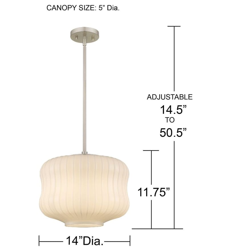 Quoizel - CARA1814BN - Cara 14-inch Pendant by Quoizel - Image 6