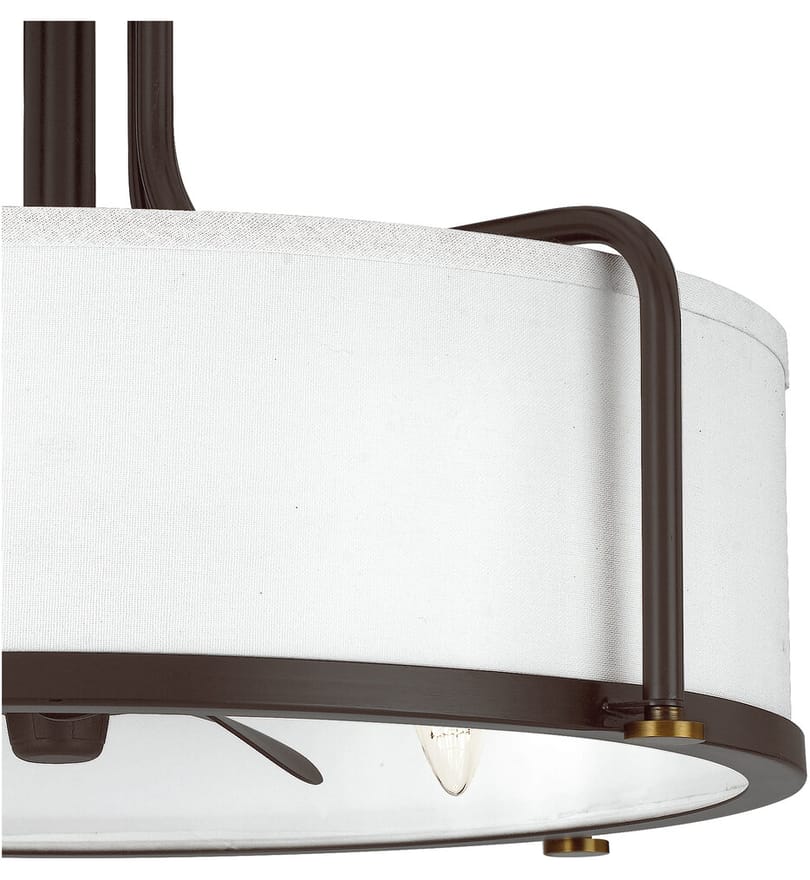 Quoizel - CAV3121WT - Calvary 22.25" Fandelier by Quoizel - Image 9
