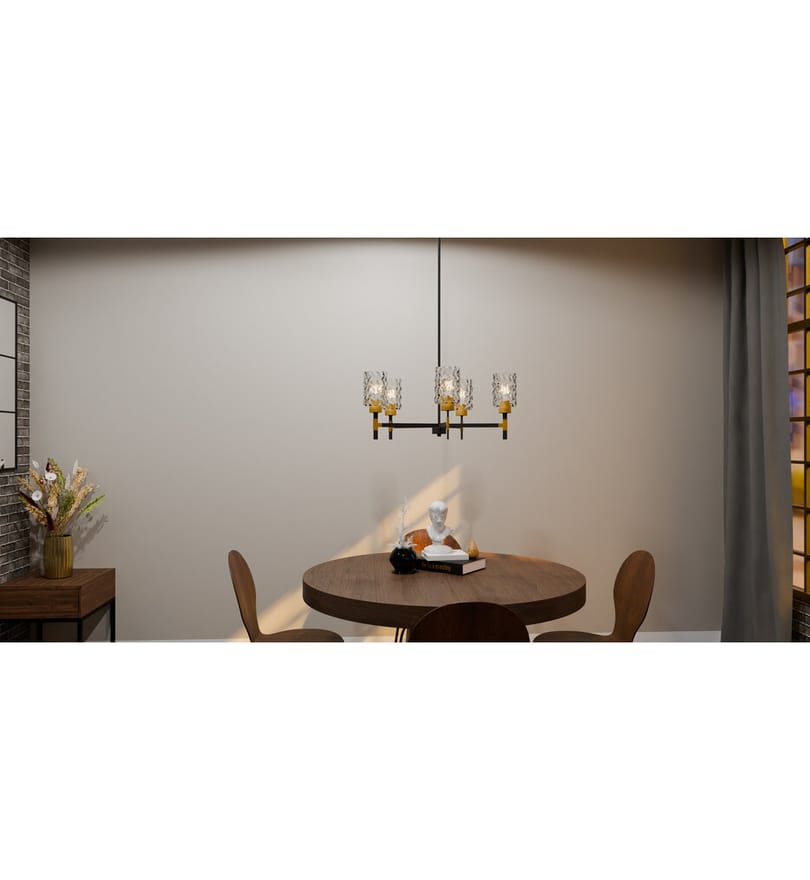 Quoizel - CAY5028MBK - Carly 28" Chandelier by Quoizel - Image 2