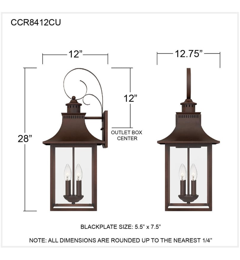 Quoizel - Chancellor 28" Outdoor Wall Sconce by Quoizel - Image 2