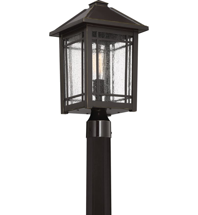 Quoizel - CPT9010PN - Cedar Point 18" Outdoor Post Light by Quoizel - Image 5