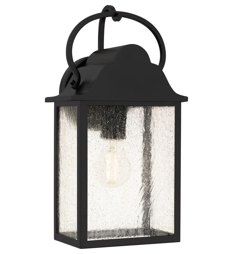 Quoizel - DAM8307MBK - Damian 15-inch Outdoor Wall Sconce by Quoizel