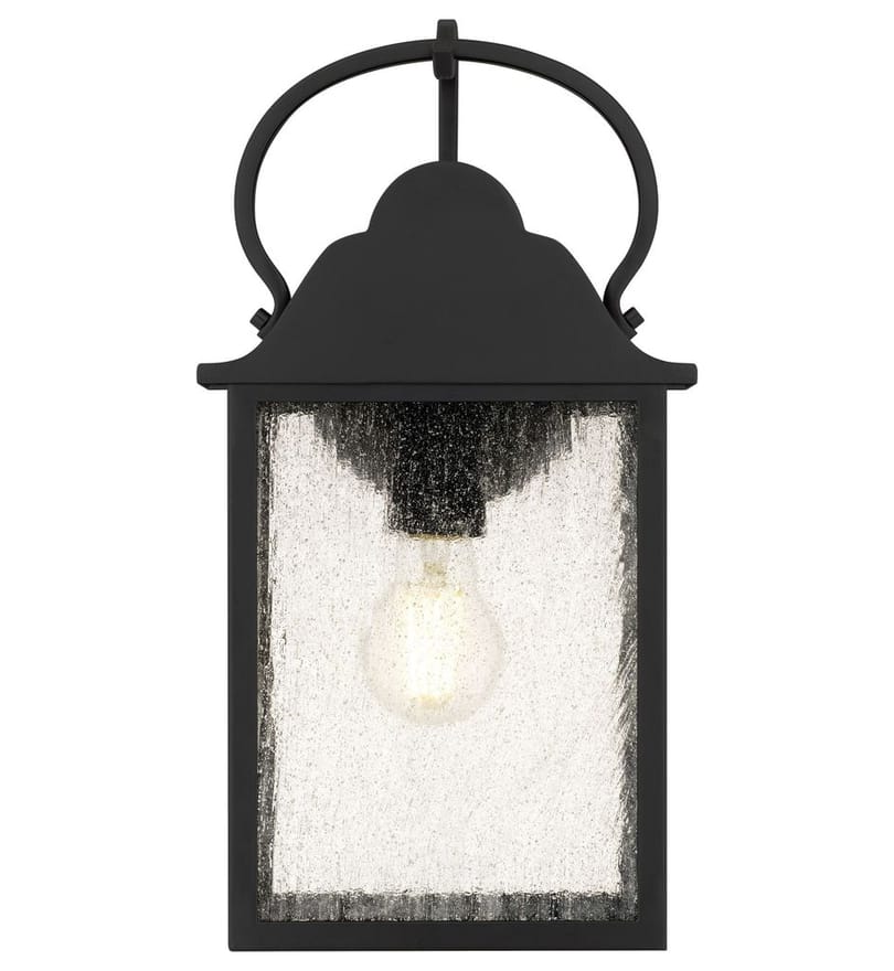 Quoizel - DAM8307MBK - Damian 15-inch Outdoor Wall Sconce by Quoizel - Image 7