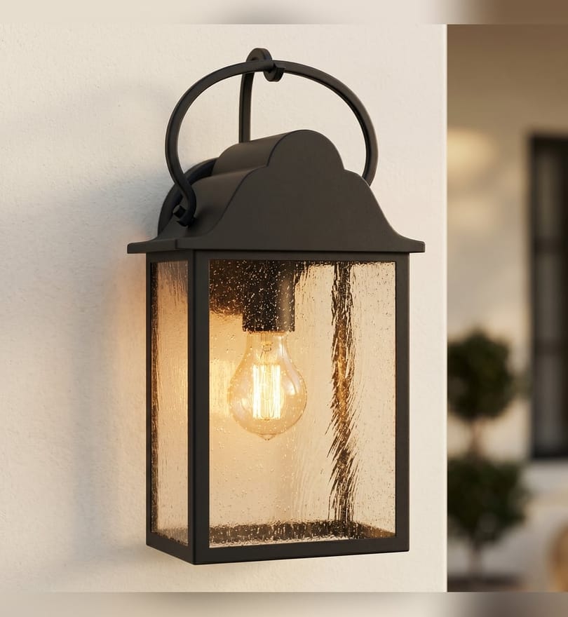 Quoizel - DAM8307MBK - Damian 15-inch Outdoor Wall Sconce by Quoizel - Image 4