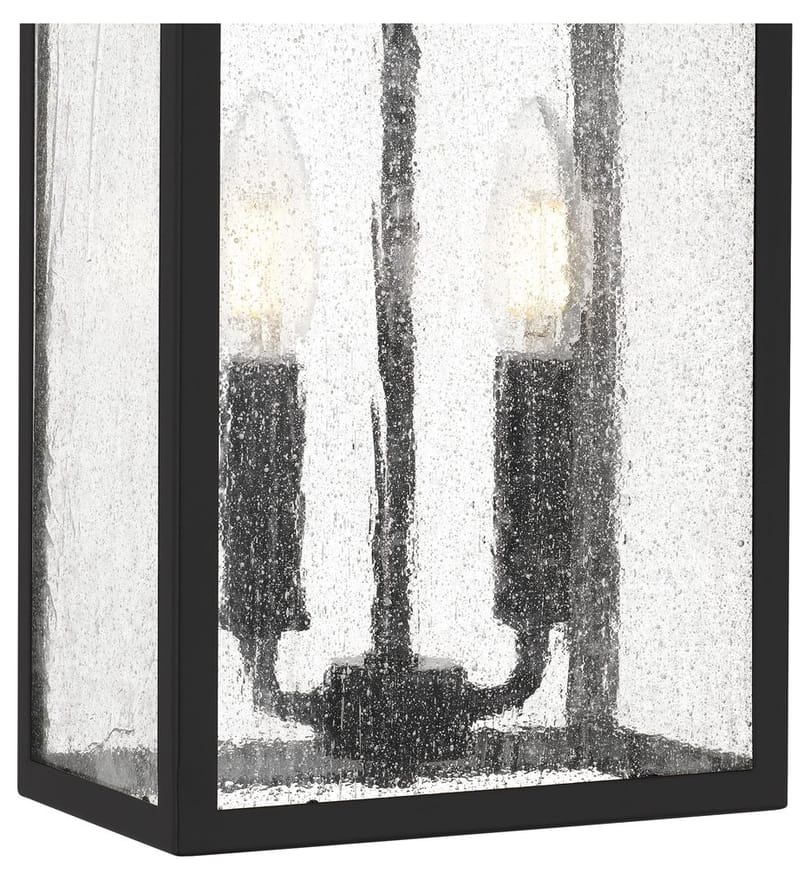 Quoizel - DAM8407MBK - Damian 18-inch Outdoor Wall Sconce by Quoizel - Image 8