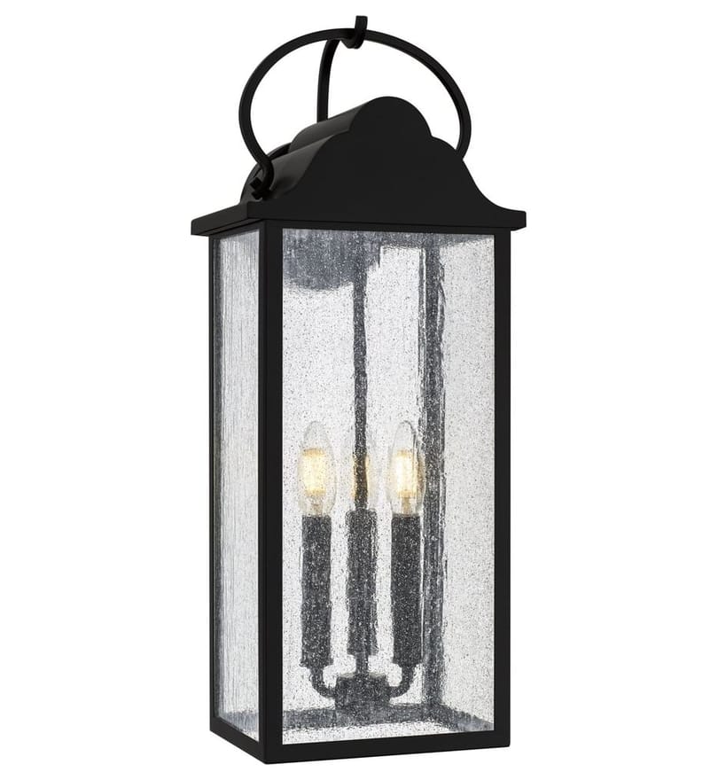Quoizel - DAM8408MBK - Damian 22.5-inch Outdoor Wall Sconce by Quoizel
