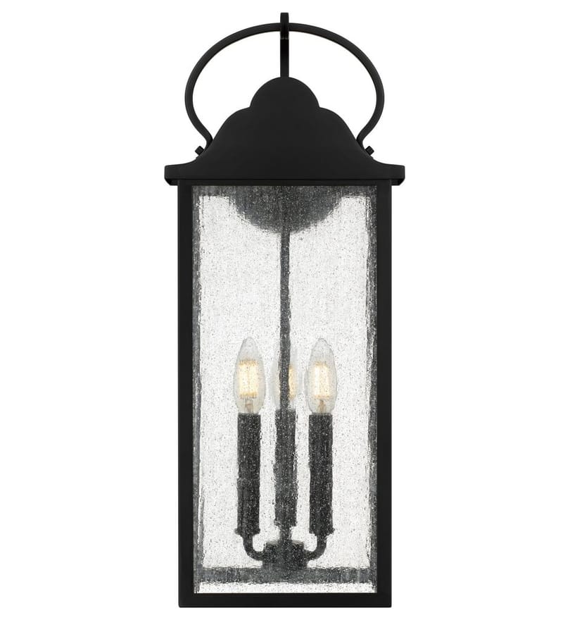 Quoizel - DAM8408MBK - Damian 22.5-inch Outdoor Wall Sconce by Quoizel - Image 6