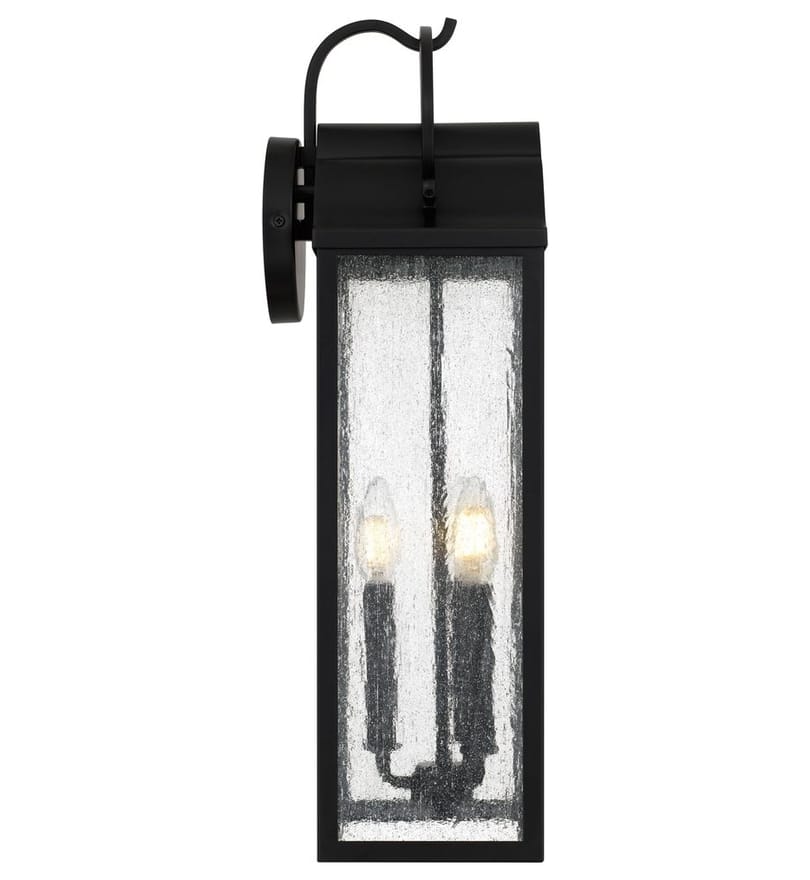 Quoizel - DAM8408MBK - Damian 22.5-inch Outdoor Wall Sconce by Quoizel - Image 7