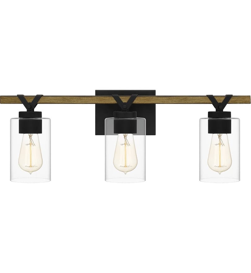 Quoizel - DEVN8624MBK - Devon Court 24" Bath Vanity Light by Quoizel