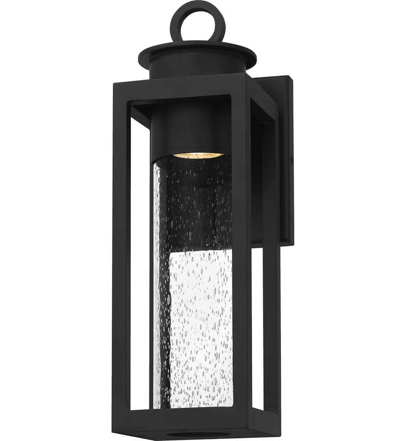 Quoizel - DGL8405MBK - Donegal 14.75" Outdoor Lantern by Quoizel