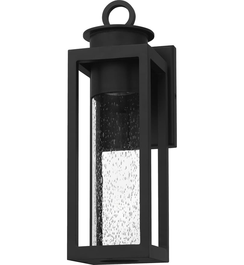 Quoizel - DGL8405MBK - Donegal 14.75" Outdoor Lantern by Quoizel - Image 7