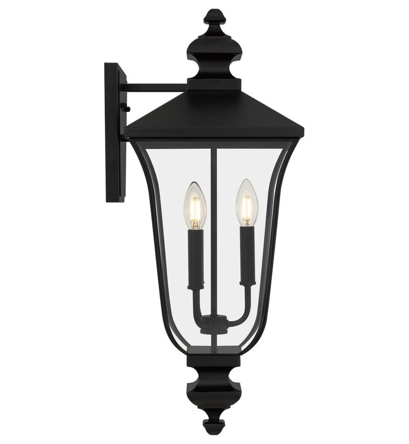 Quoizel - FARL8410MBK - Farley 25.25-inch Outdoor Wall Sconce by Quoizel - Image 8