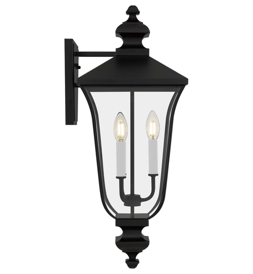 Quoizel - FARL8410MBK - Farley 25.25-inch Outdoor Wall Sconce by Quoizel - Image 13