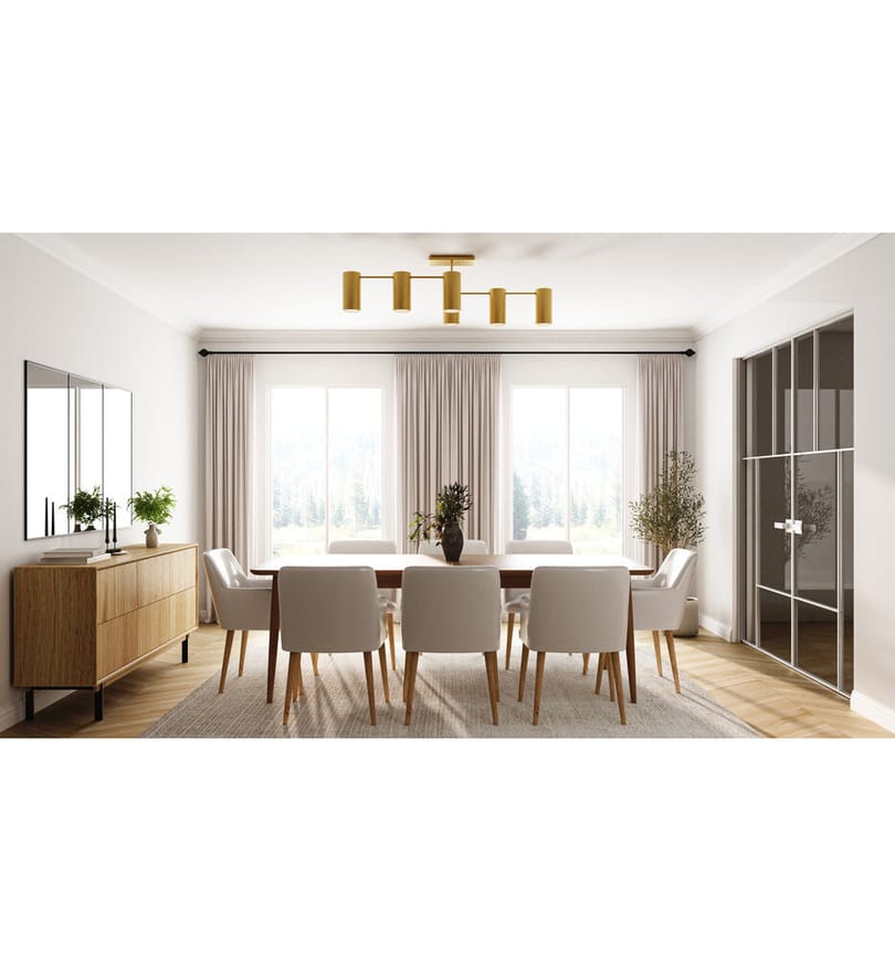 Quoizel - Foreland 50" Semi-Flush Mount by Quoizel - Image 3