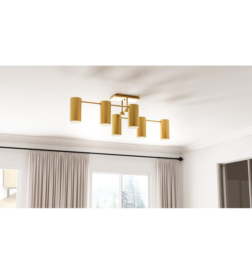 Quoizel - Foreland 50" Semi-Flush Mount by Quoizel - Image 2