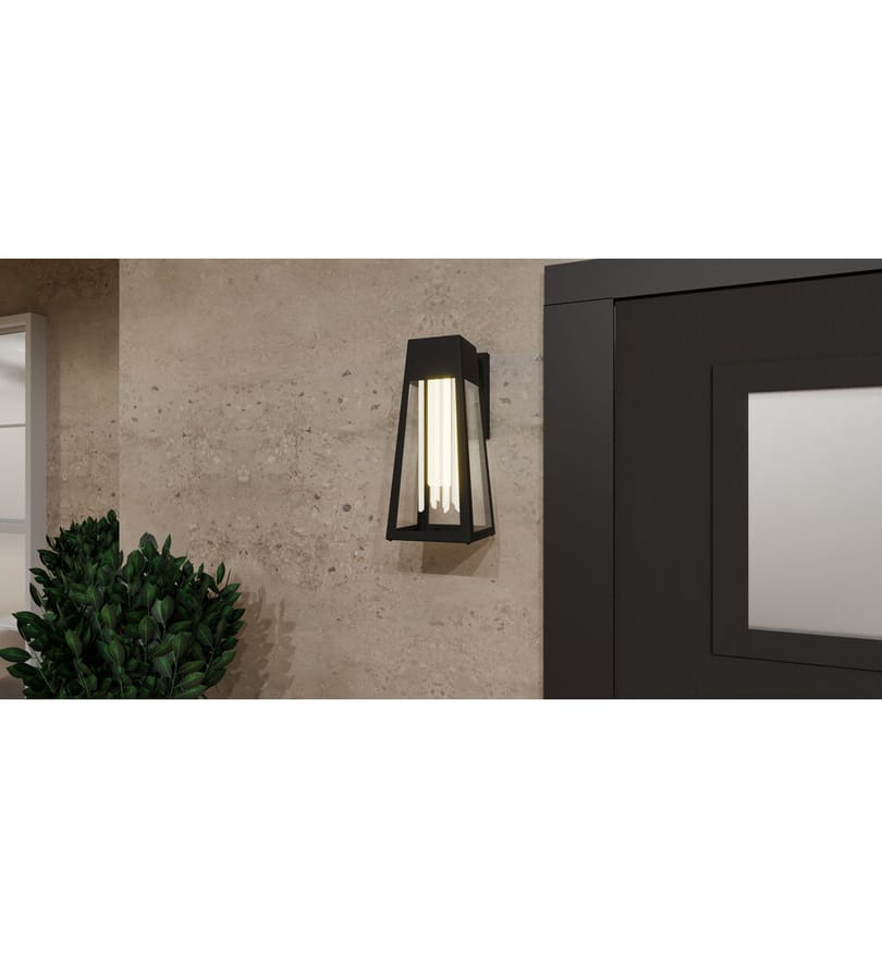 Quoizel - GIN8406MBK - Guinn 14.25" Outdoor Wall Sconce by Quoizel - Image 2