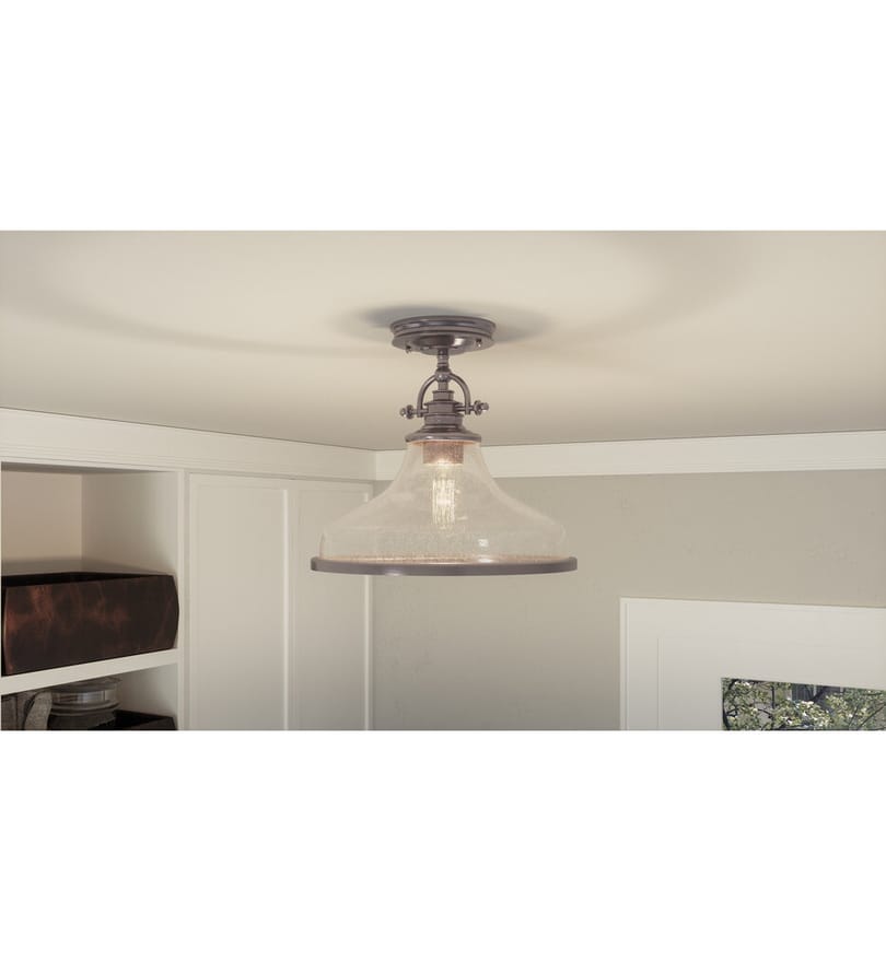 Quoizel - Grant 13.5" Semi-Flush Mount by Quoizel - Image 2