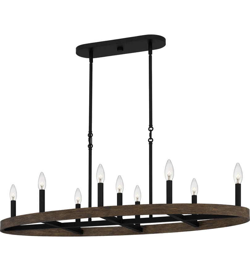 Quoizel - HDR842MBK - Hendrix 42" Island Light by Quoizel - Image 6