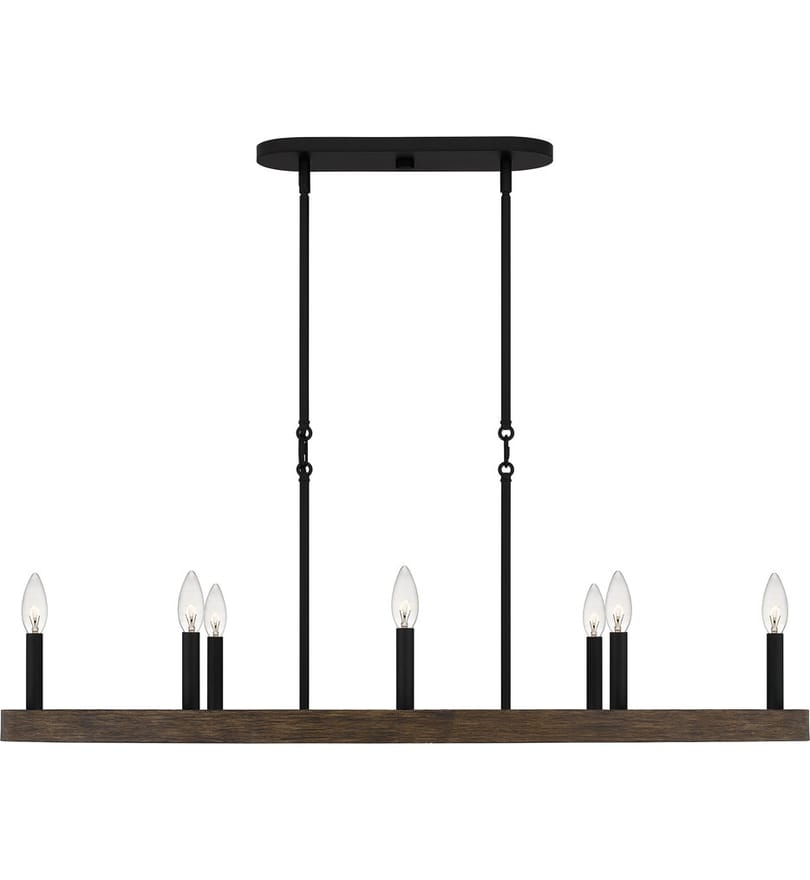 Quoizel - HDR842MBK - Hendrix 42" Island Light by Quoizel - Image 5