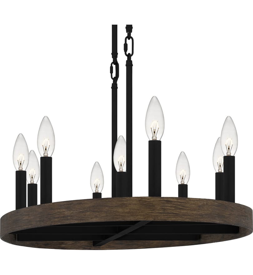 Quoizel - HDR842MBK - Hendrix 42" Island Light by Quoizel - Image 2