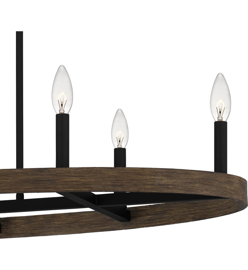 Quoizel - HDR842MBK - Hendrix 42" Island Light by Quoizel - Image 4